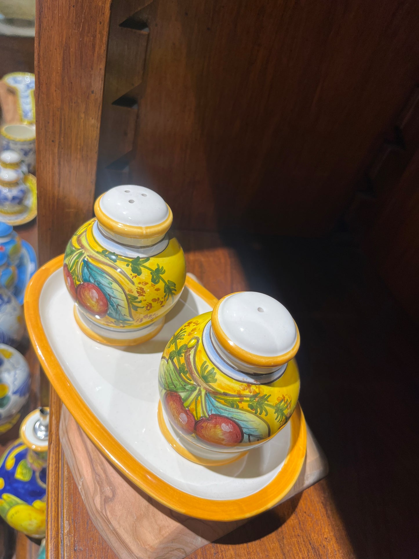 Salt and pepper shakers