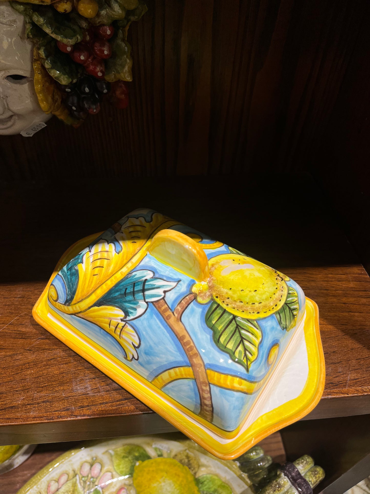 ceramic butter dish