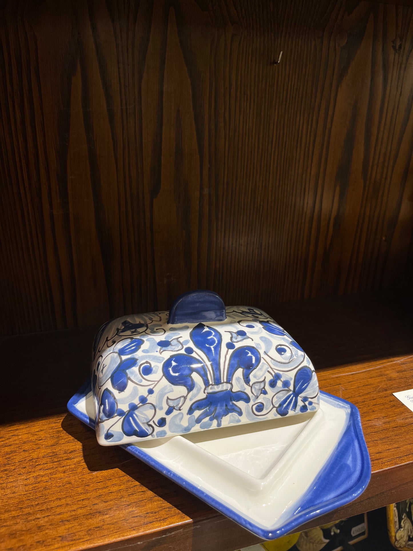 ceramic butter dish