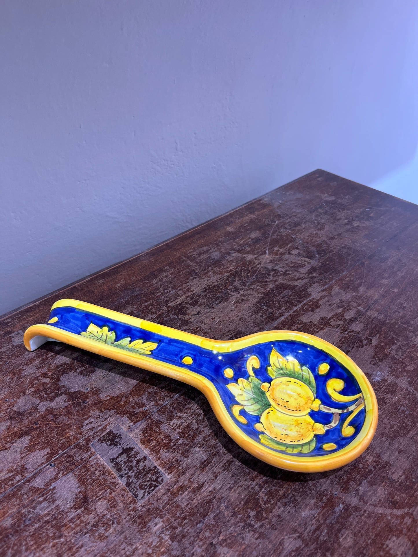 Ceramic spoon rest