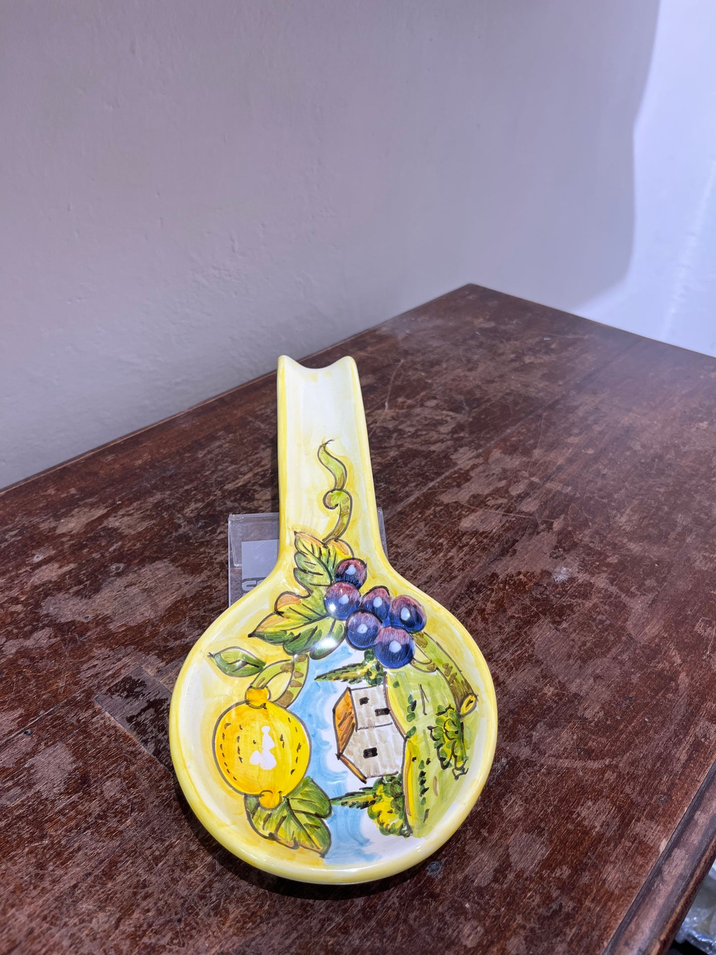 Ceramic spoon rest