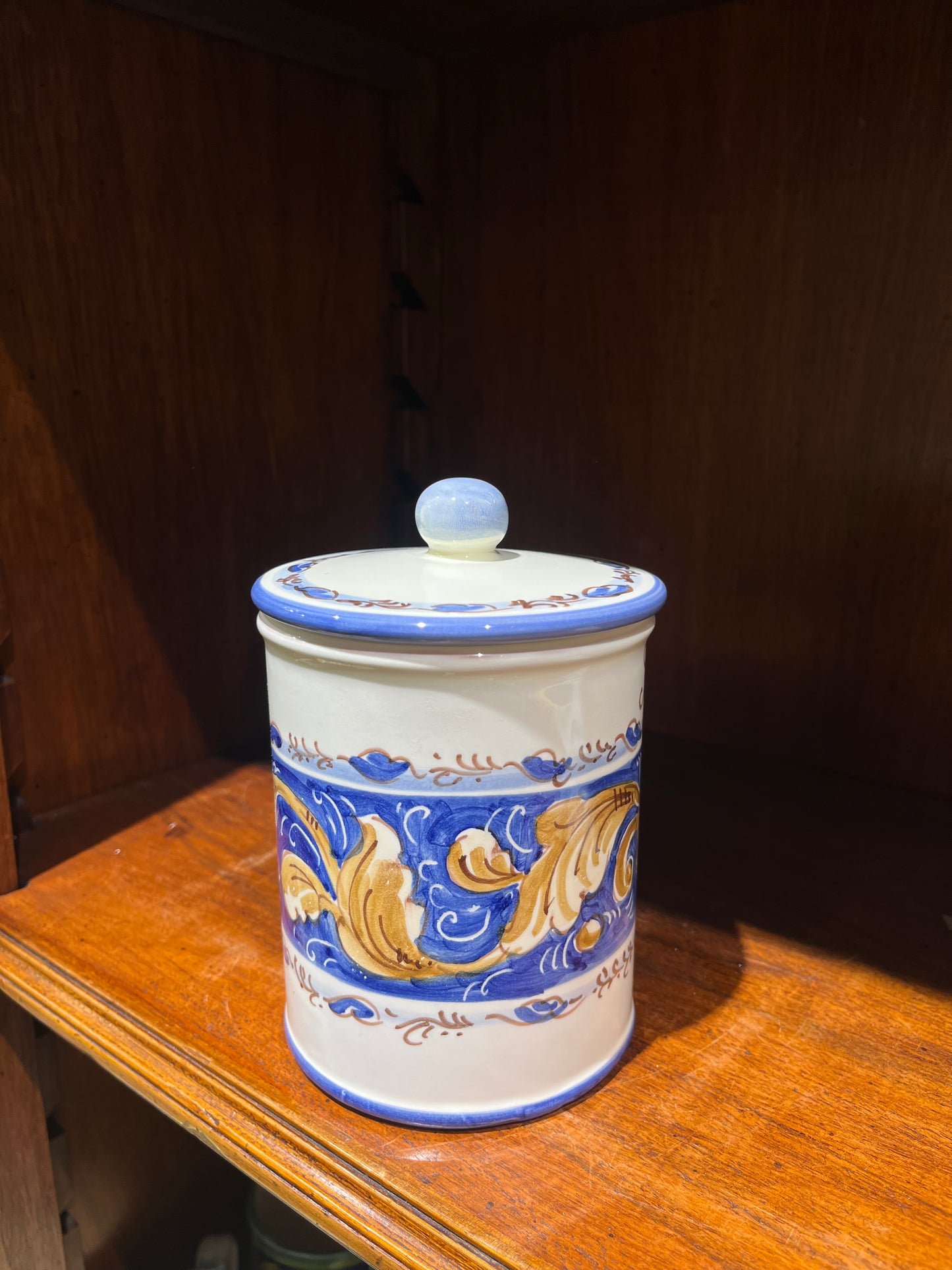 ceramic salt container