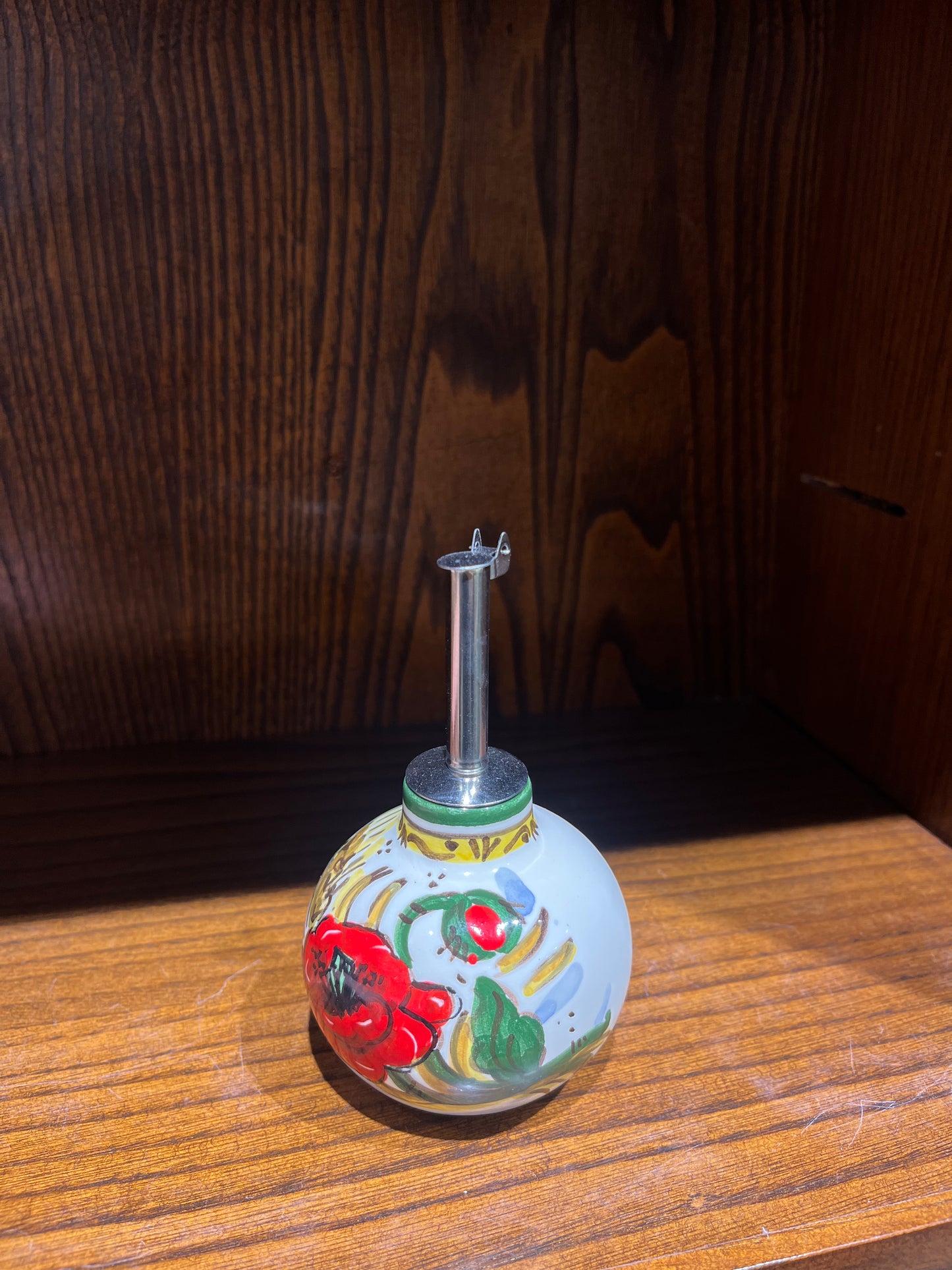 Ceramic oil dispenser