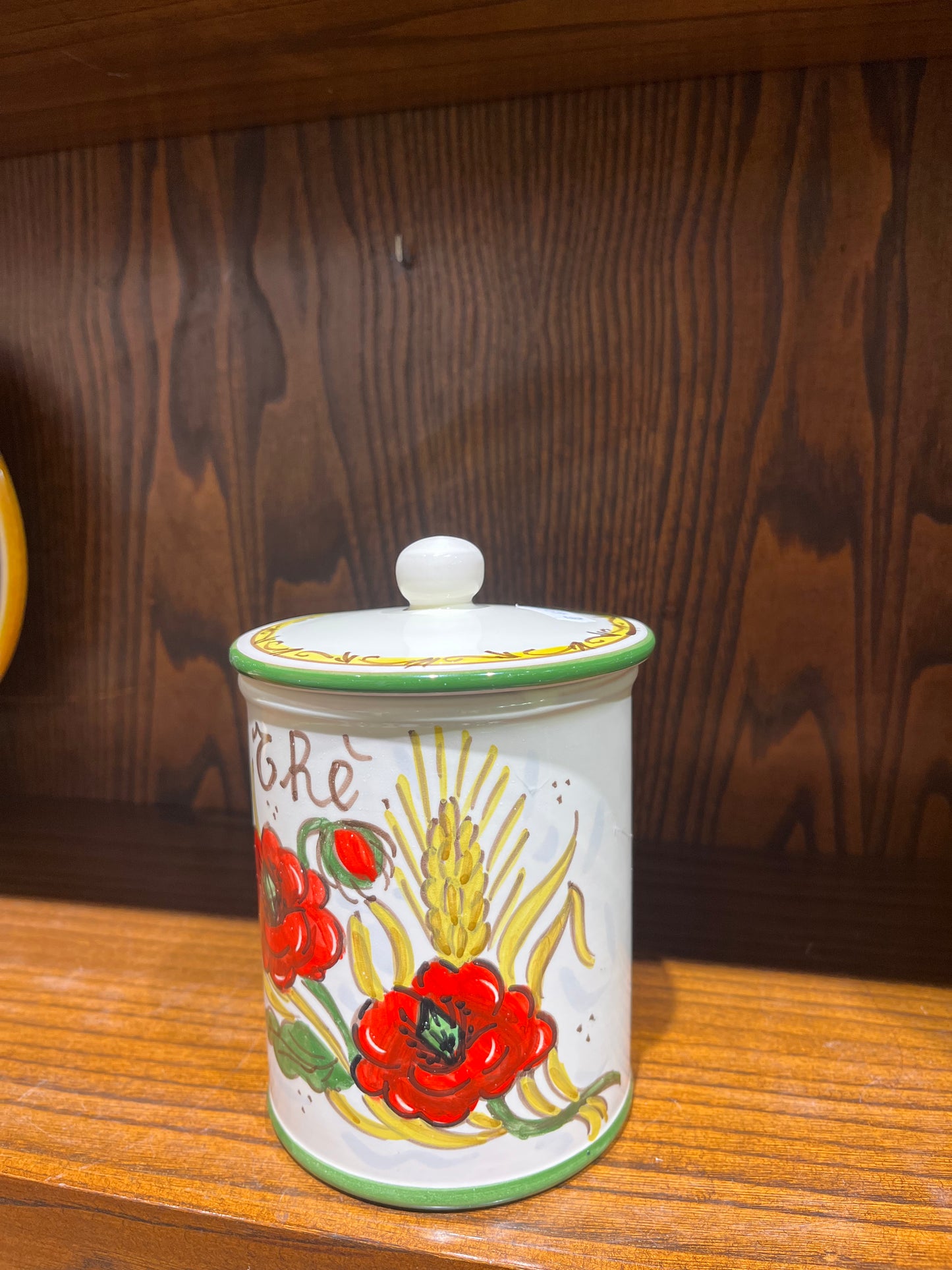 ceramic tea container