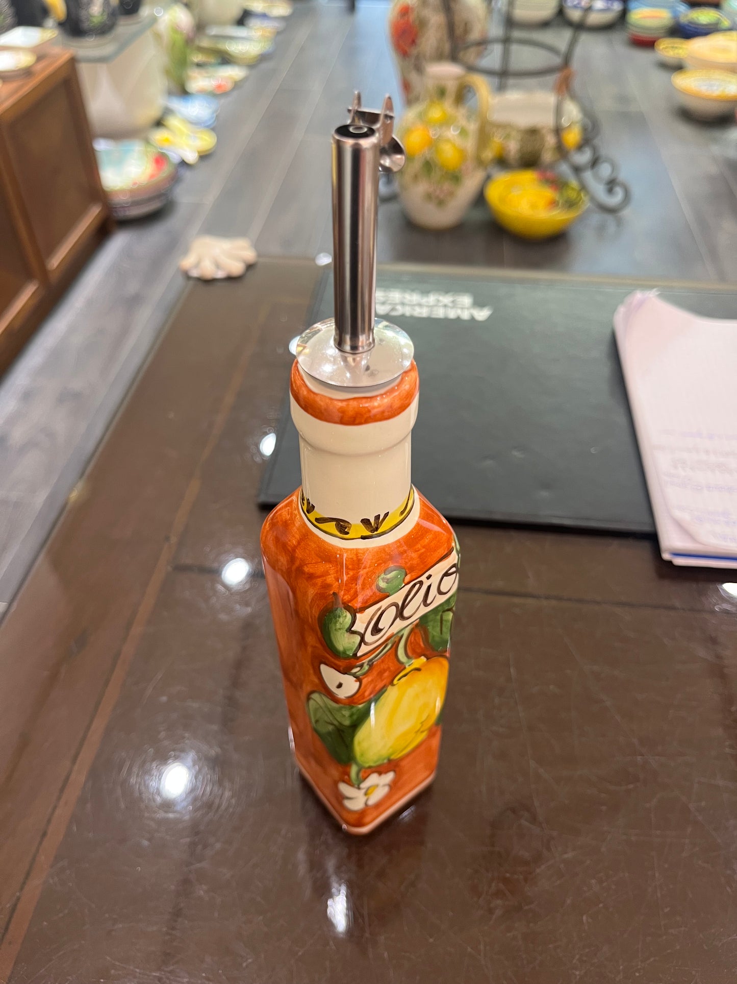 ceramic oil dispenser