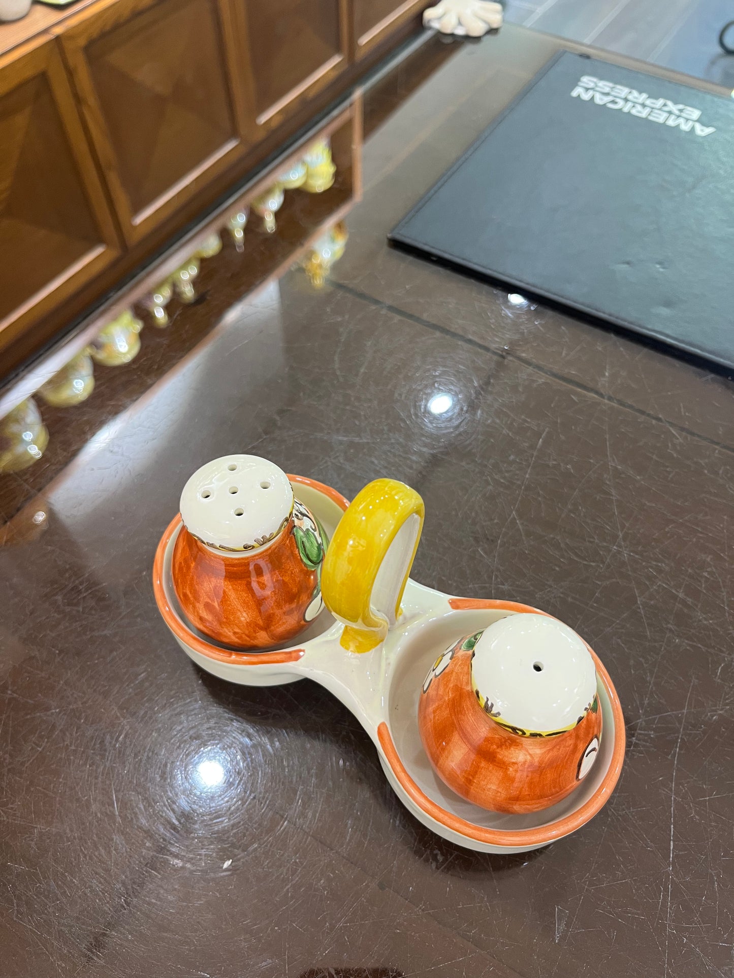 ceramic salt and pepper shakers