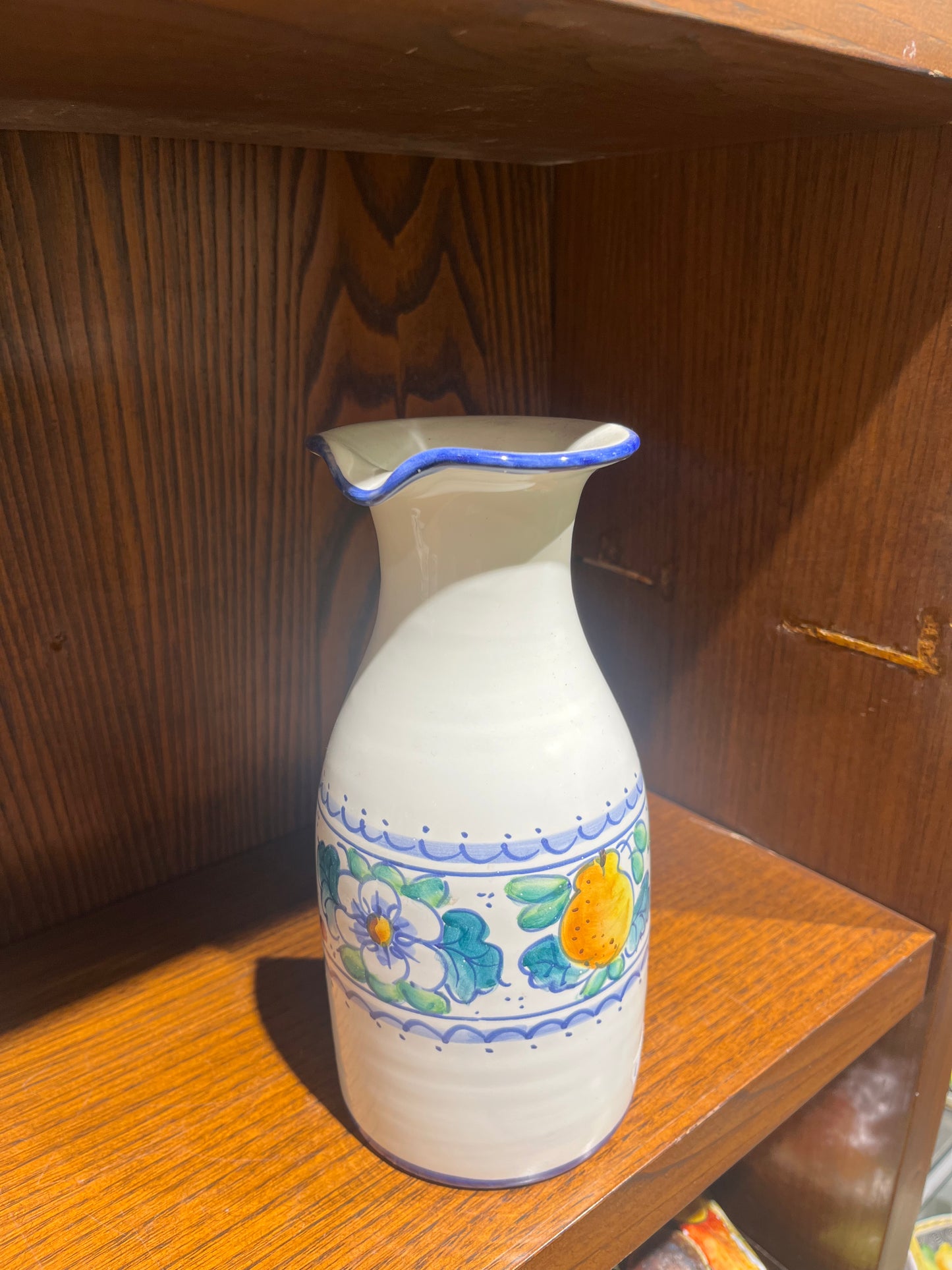 ceramic wine carafe