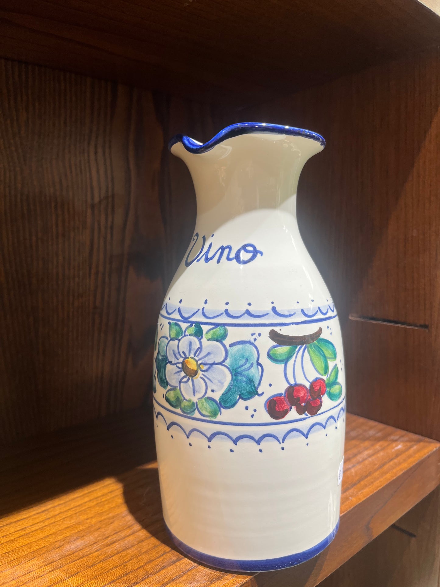 ceramic wine carafe