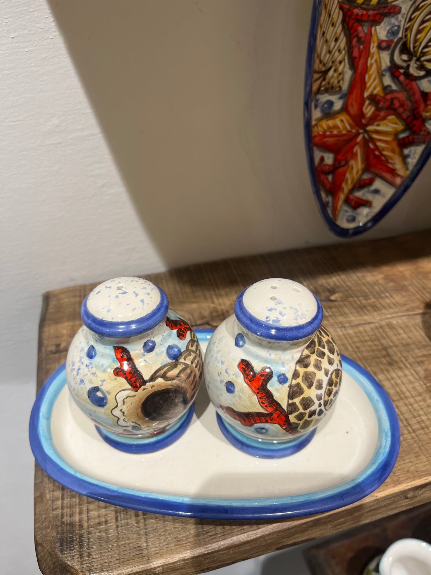 ceramic salt and pepper shakers