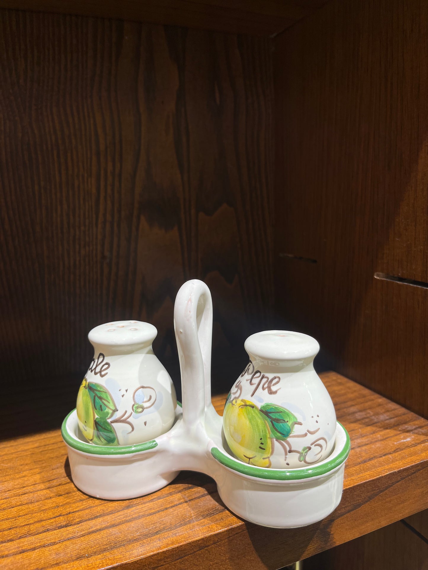 ceramic salt and pepper shakers