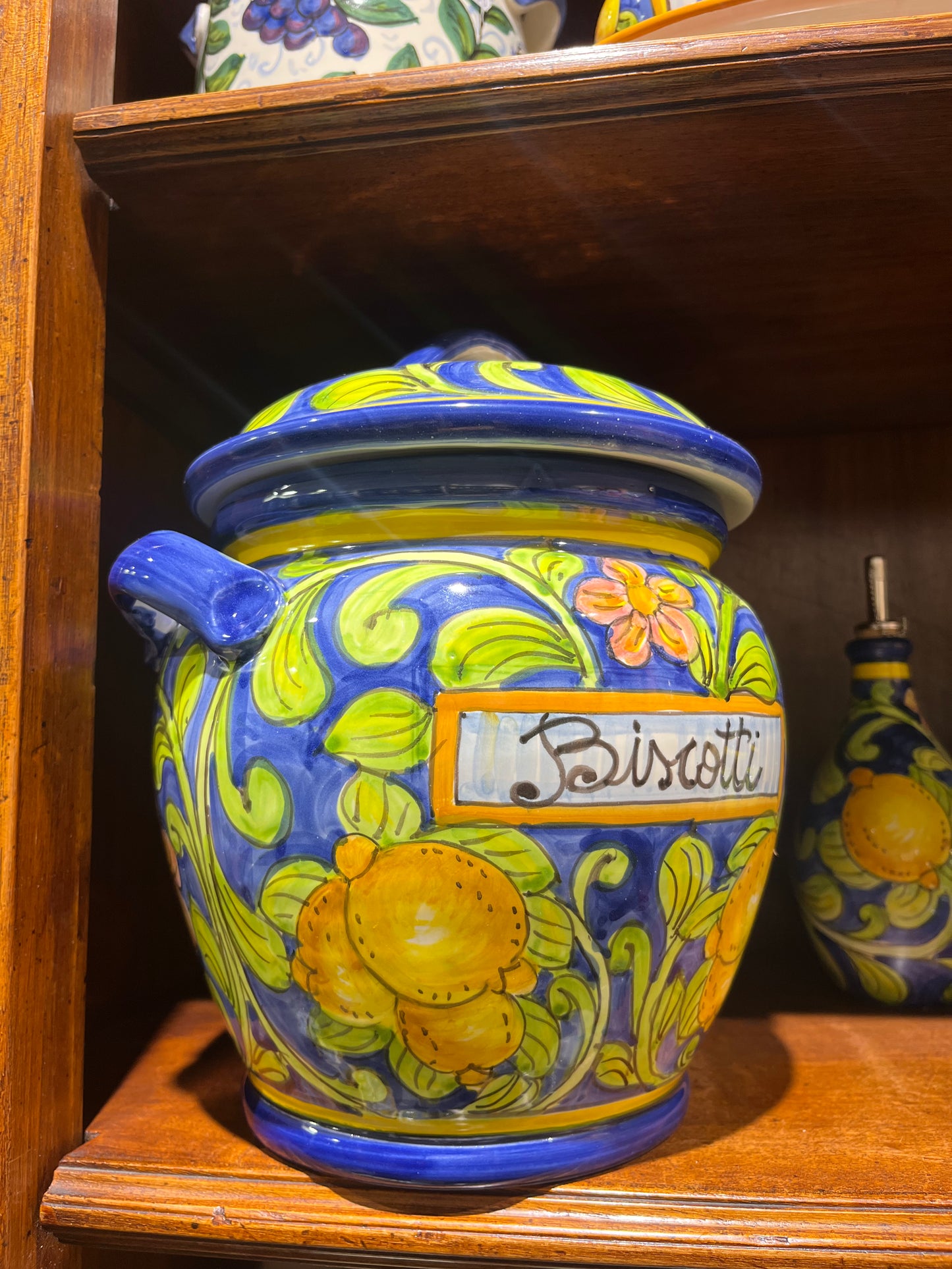 ceramic cookies jar