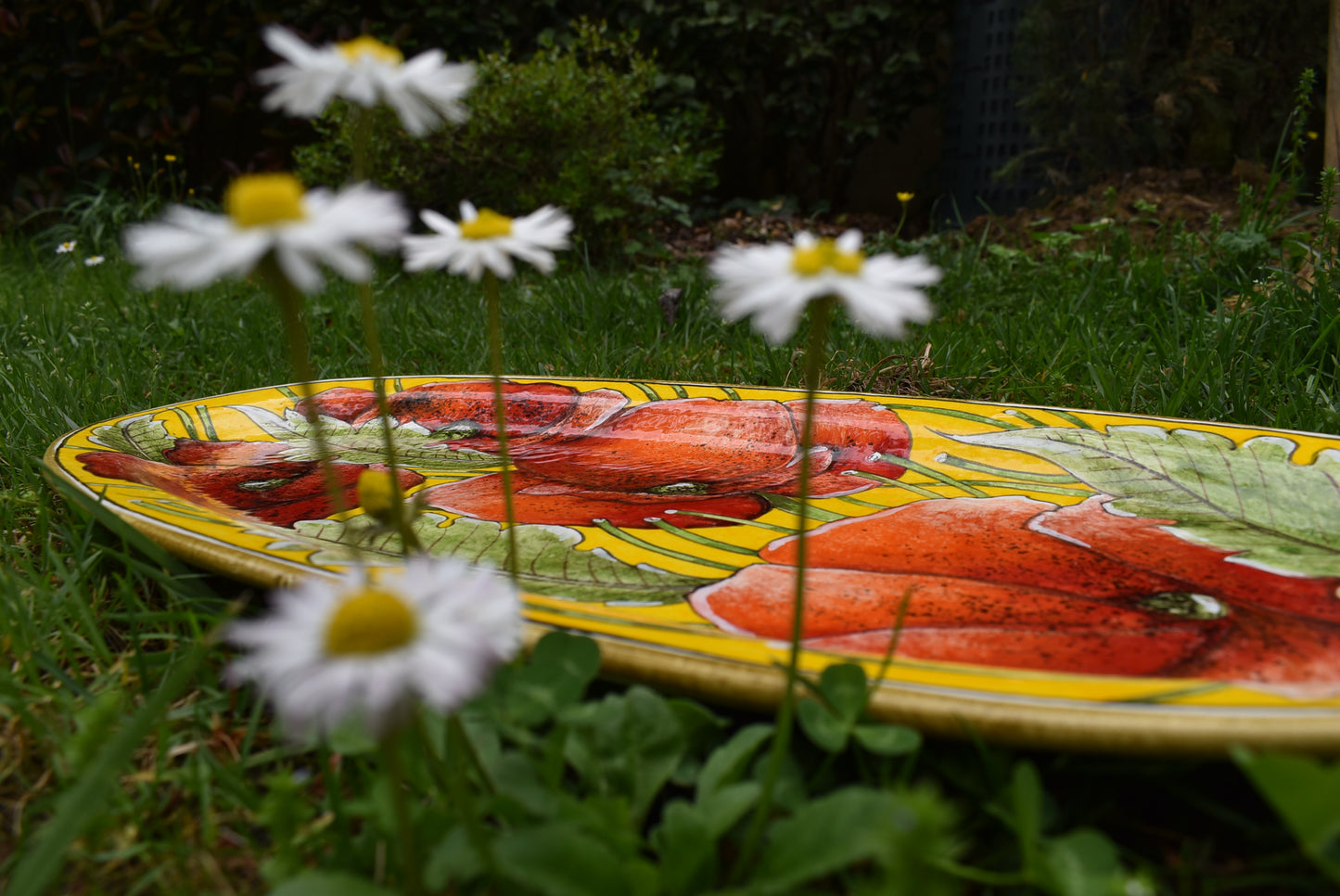 Large ceramic platter