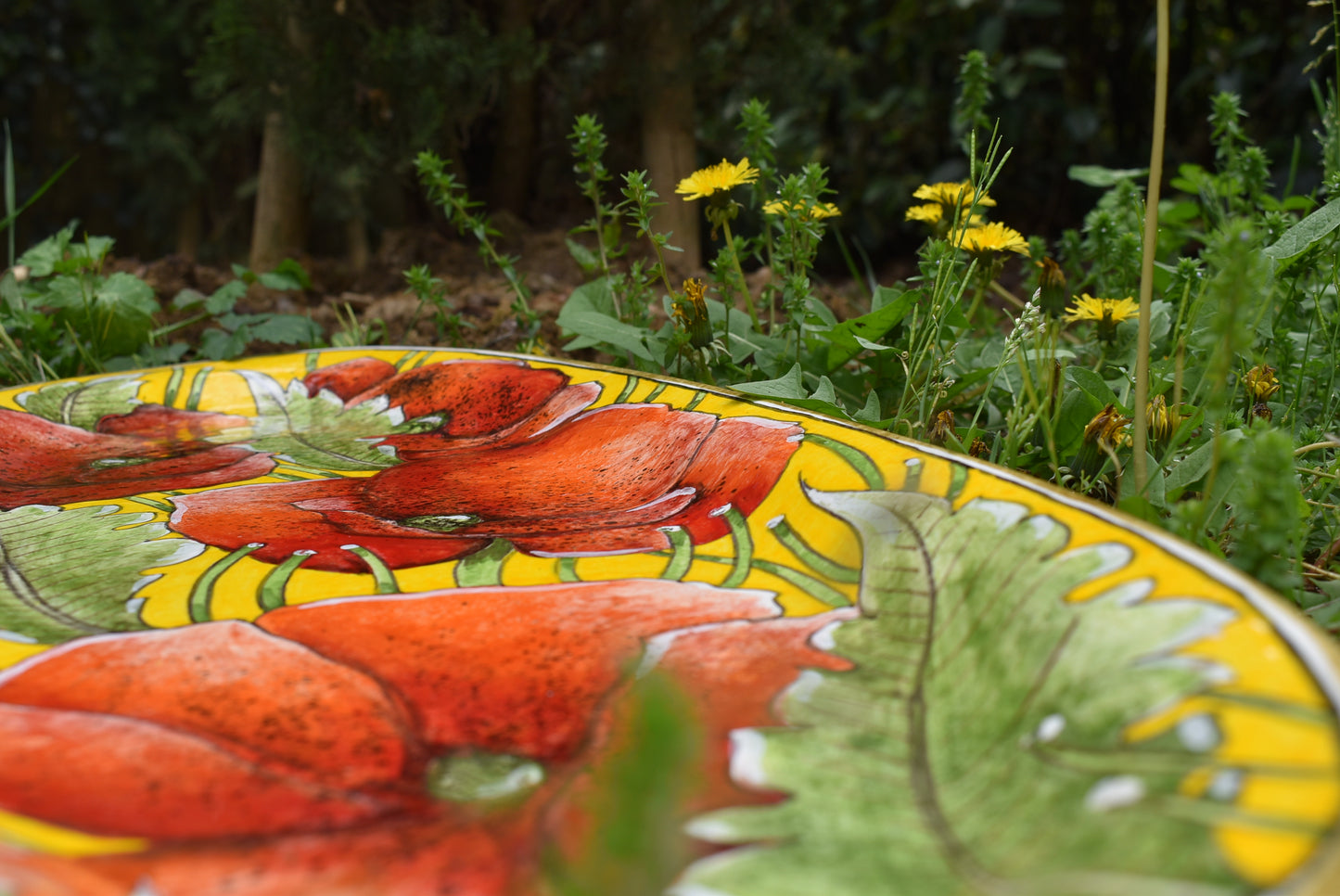 Large ceramic platter