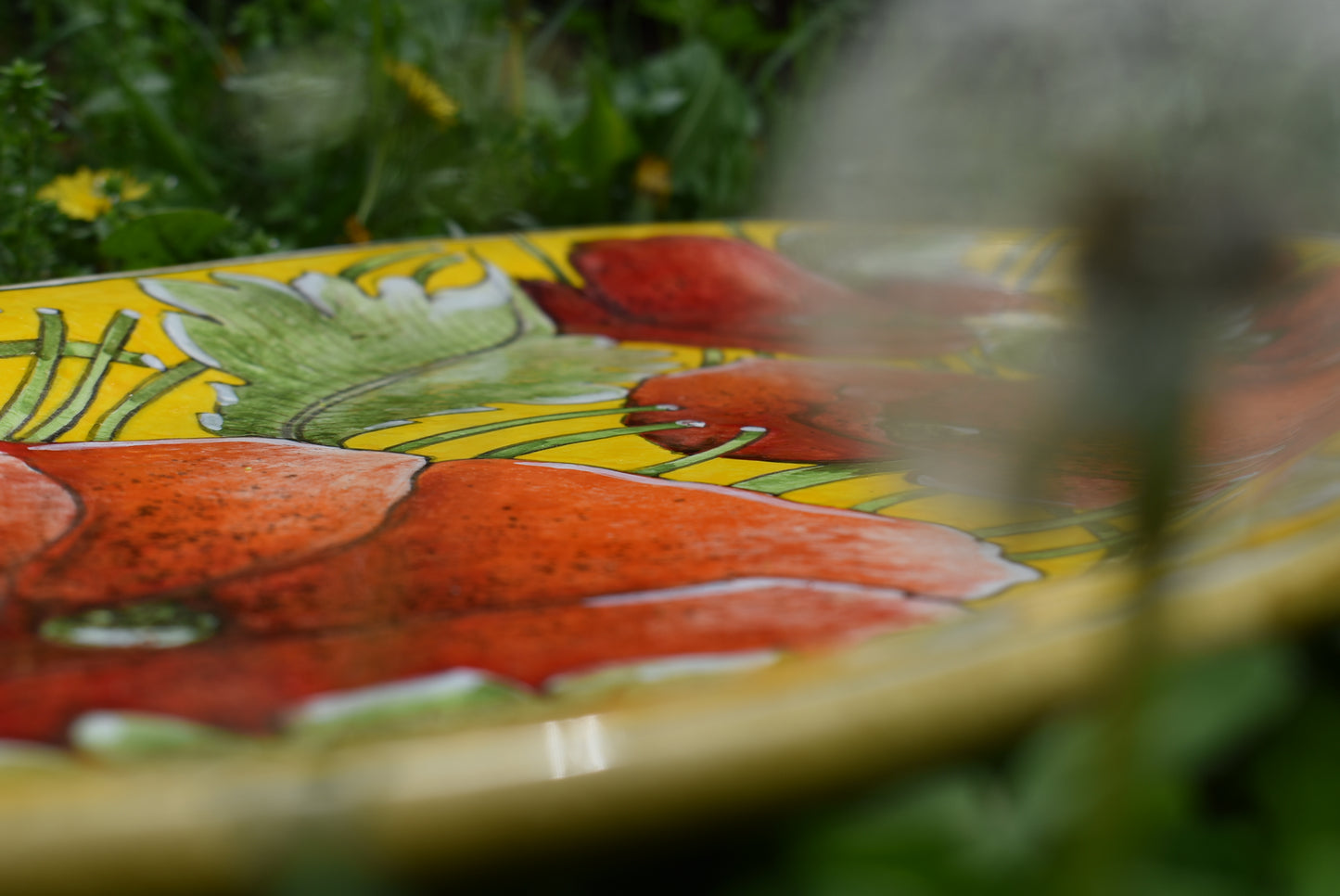 Large ceramic platter
