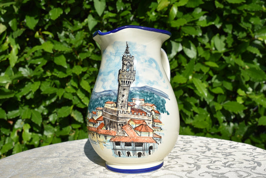 Ceramic pitcher