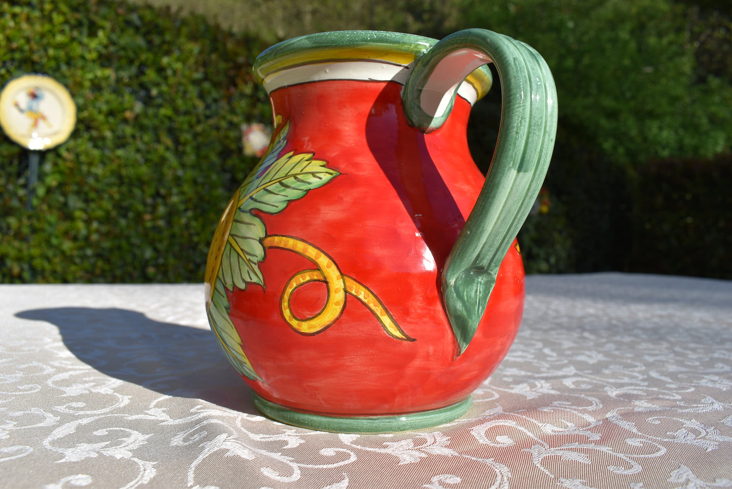 Ceramic pitcher