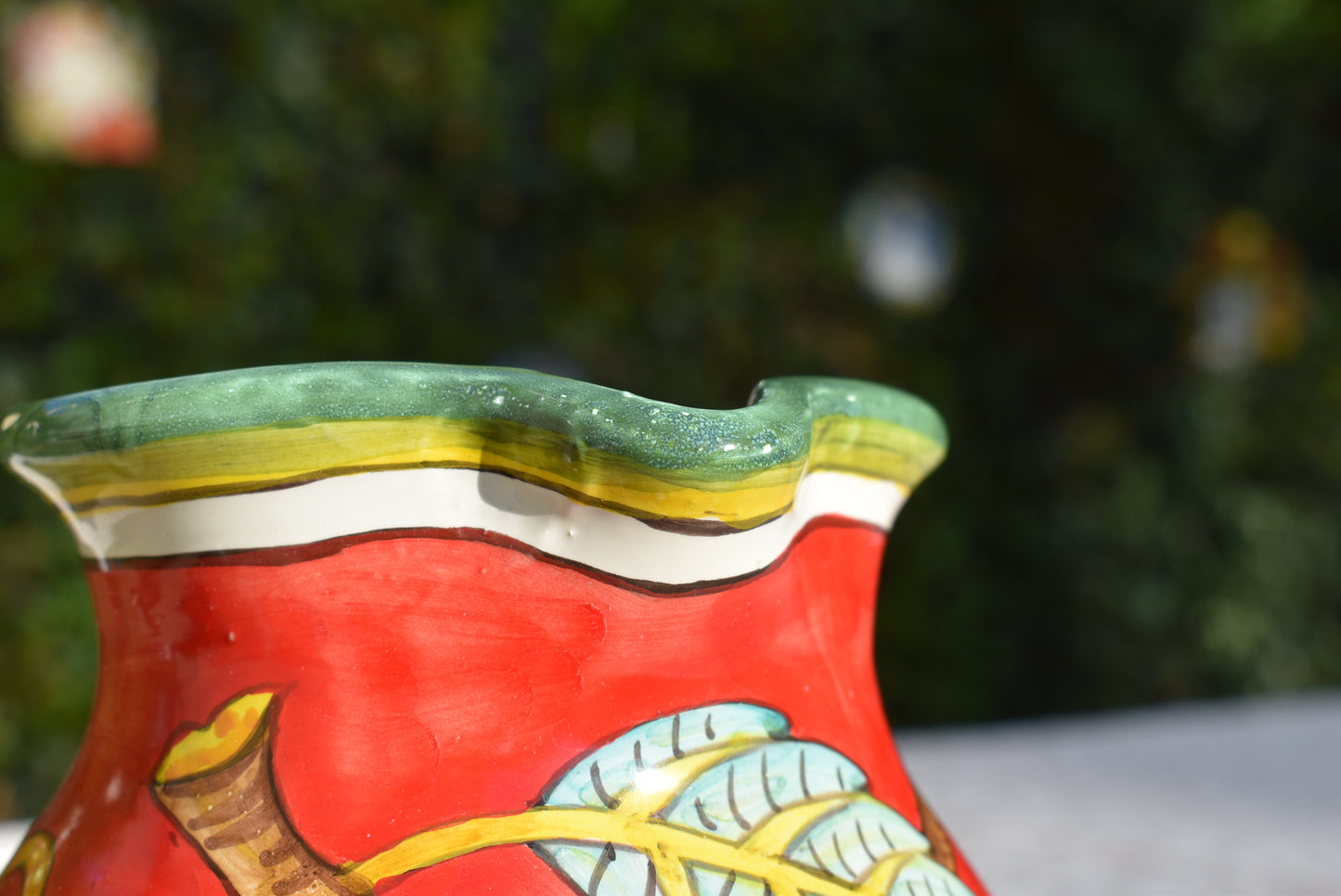 Ceramic pitcher