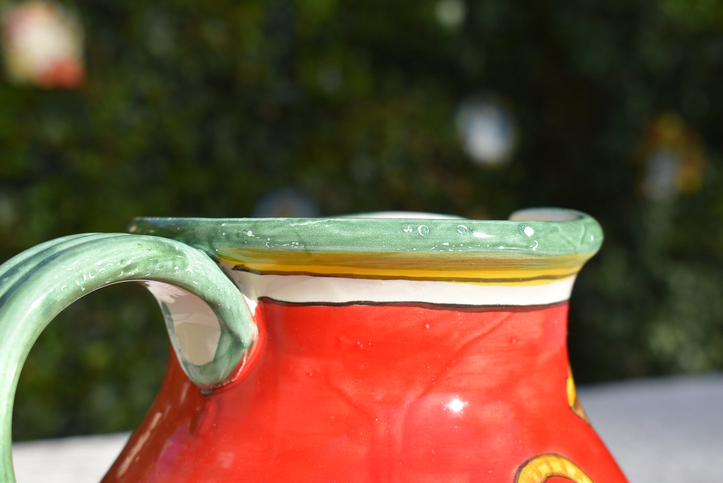 Ceramic pitcher