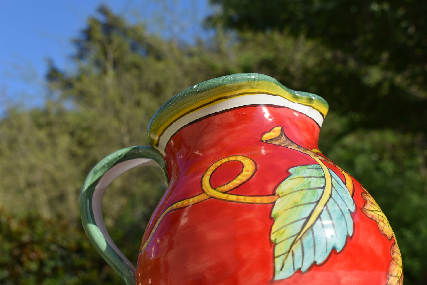 Ceramic pitcher