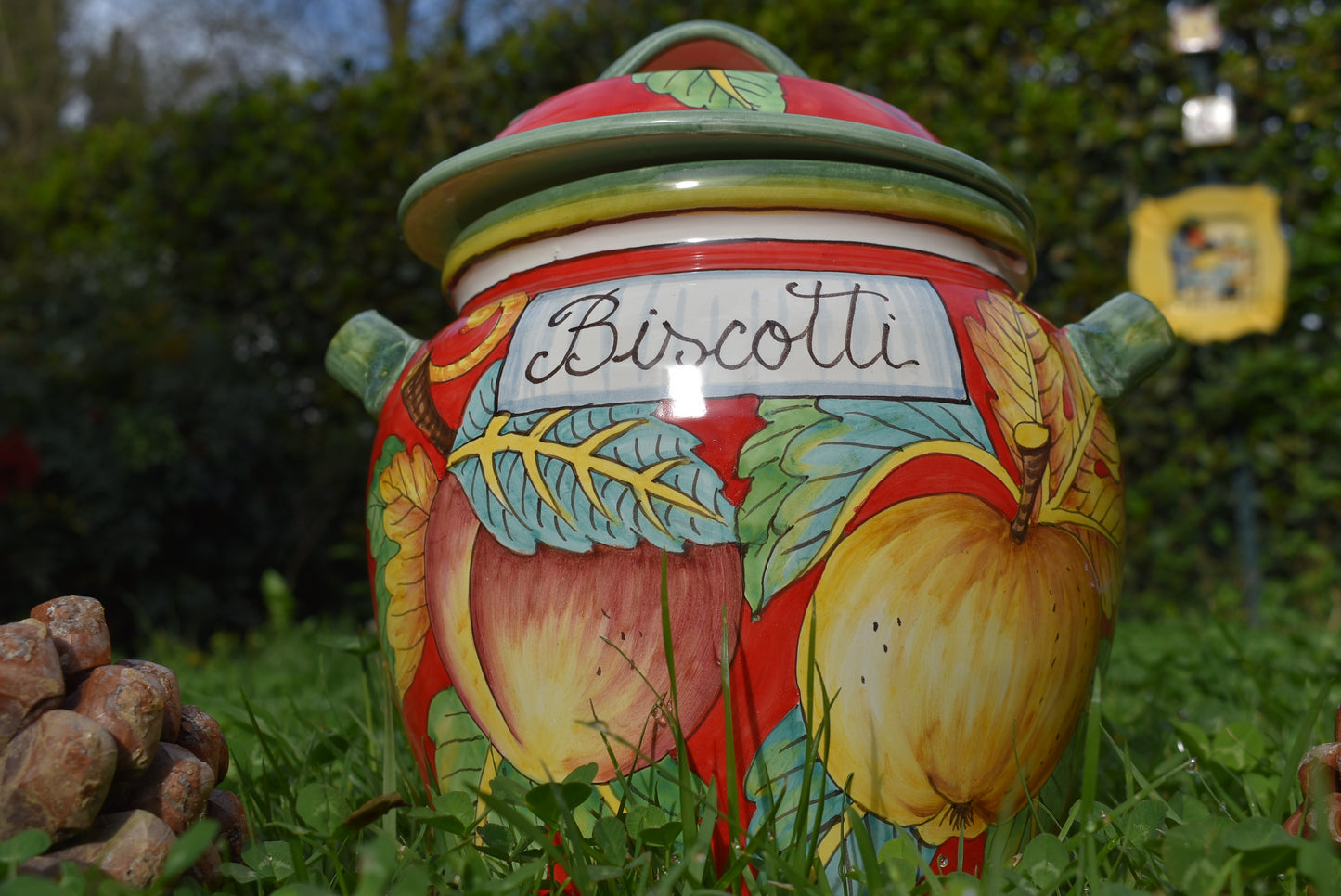 Barattolo per biscotti in ceramica