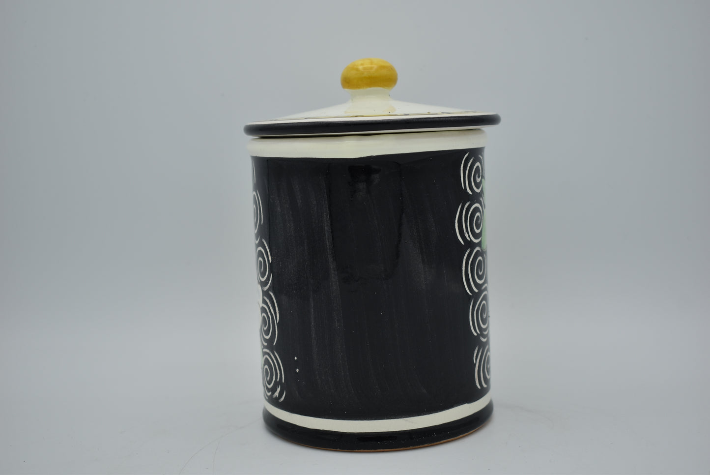 Ceramic container jar