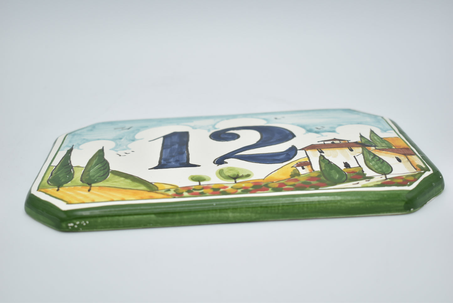 Ceramic tile number