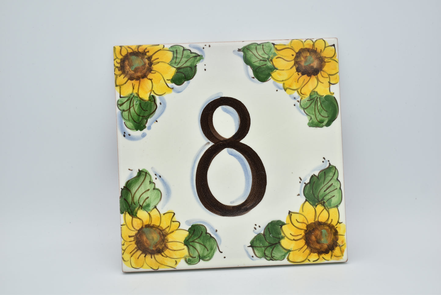 Ceramic tile number