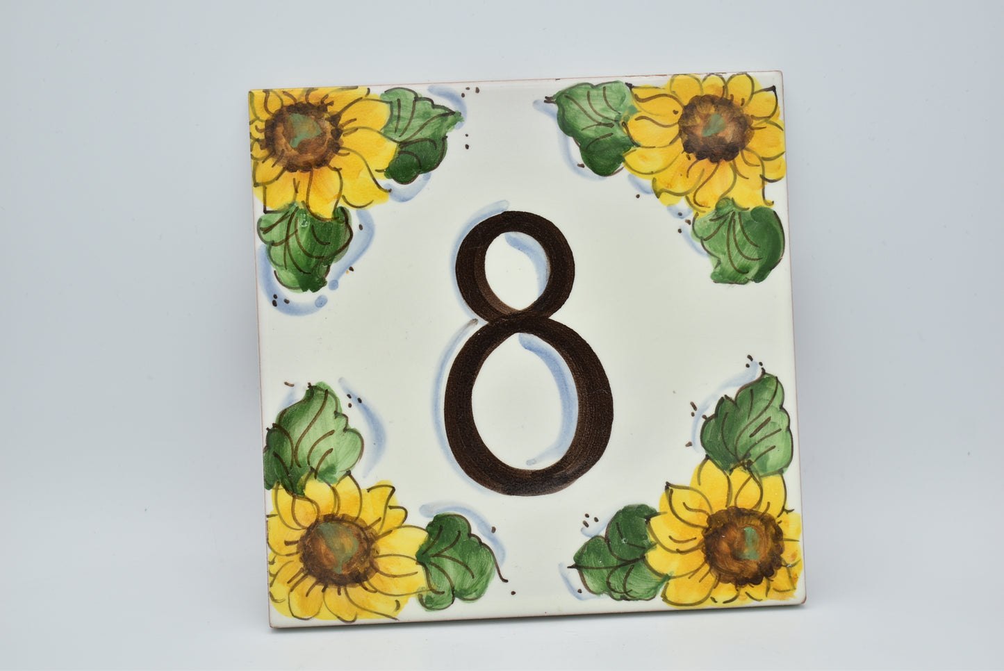 Ceramic tile number