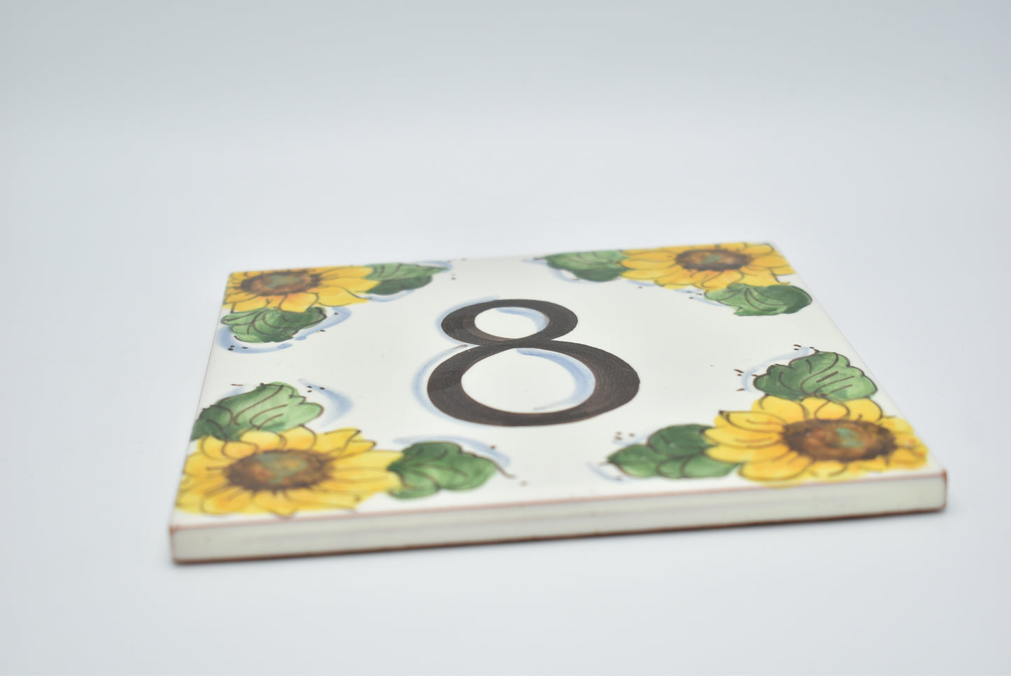 Ceramic tile number