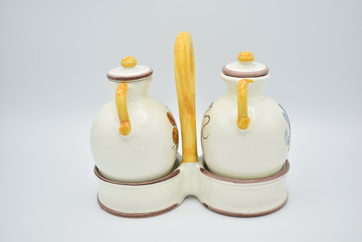 Set olio e aceto in ceramica