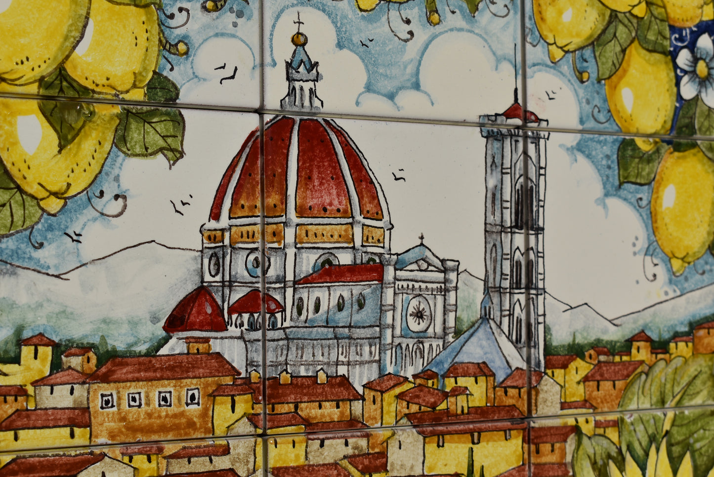 Ceramic panel tile of Florence
