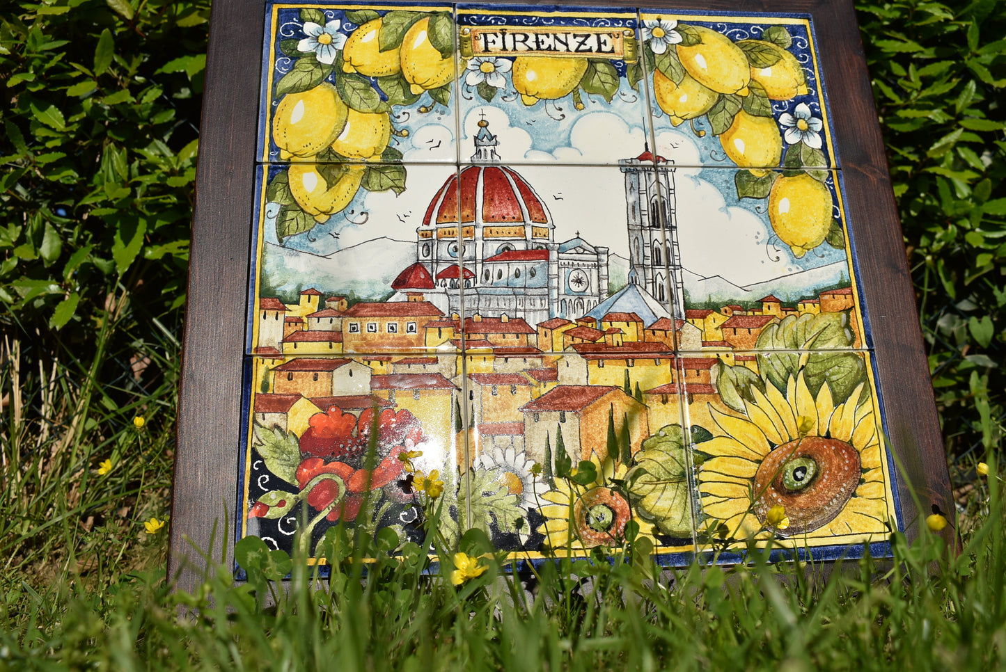 Ceramic panel tile of Florence