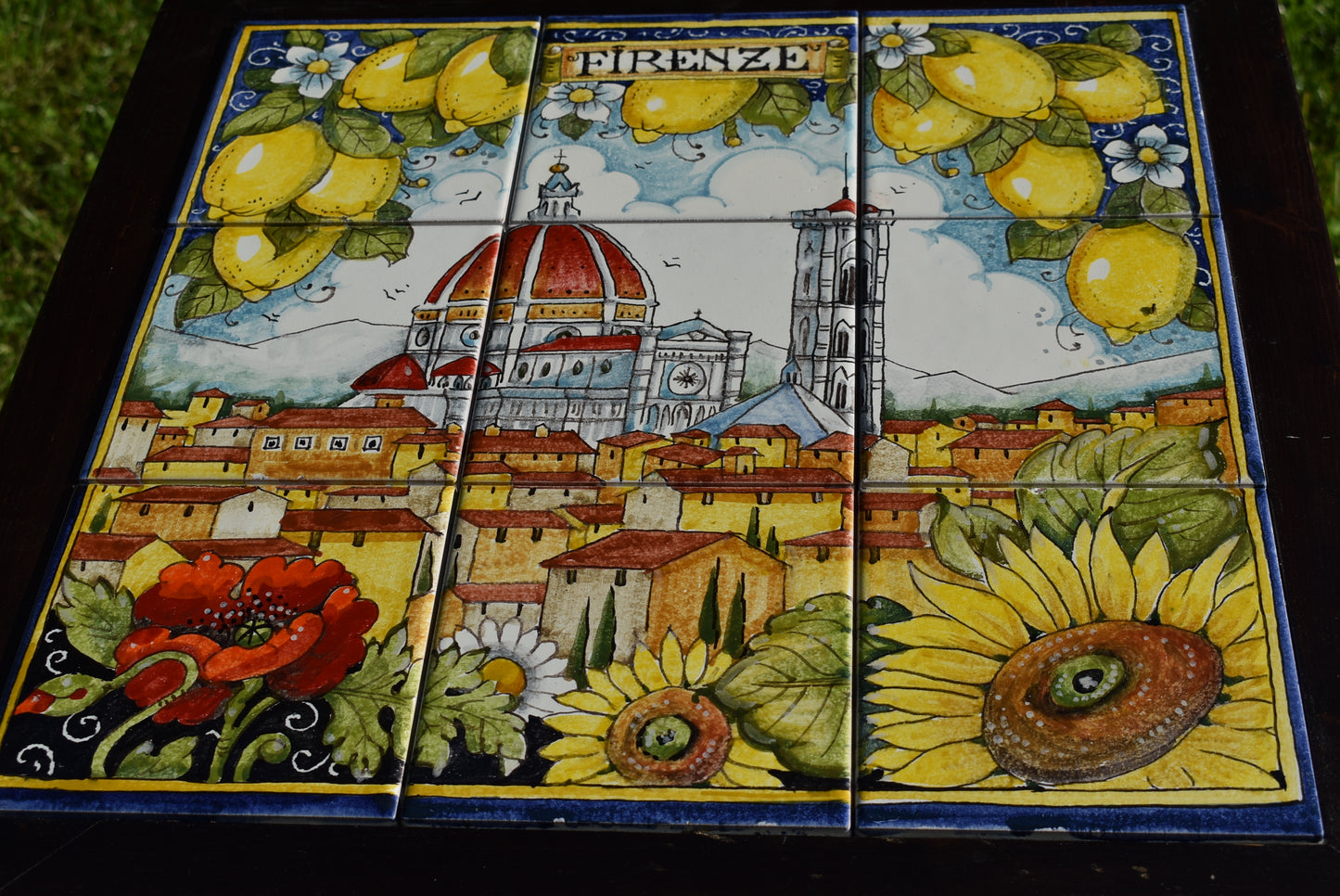 Ceramic panel tile of Florence