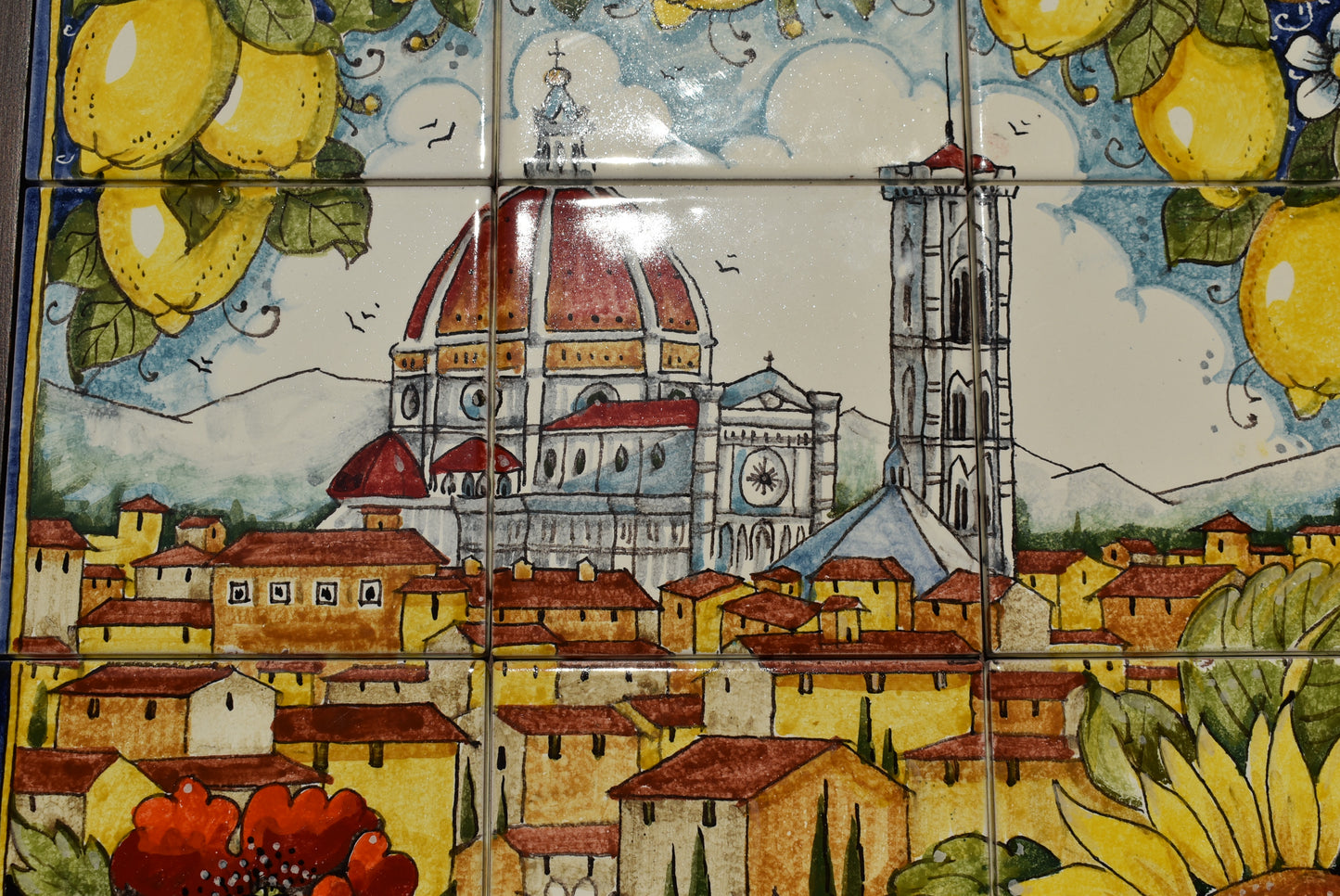 Ceramic panel tile of Florence