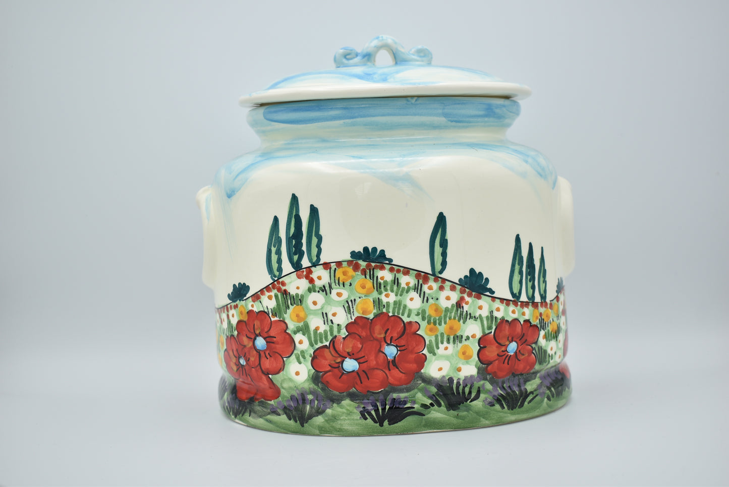 Biscottiera in ceramica