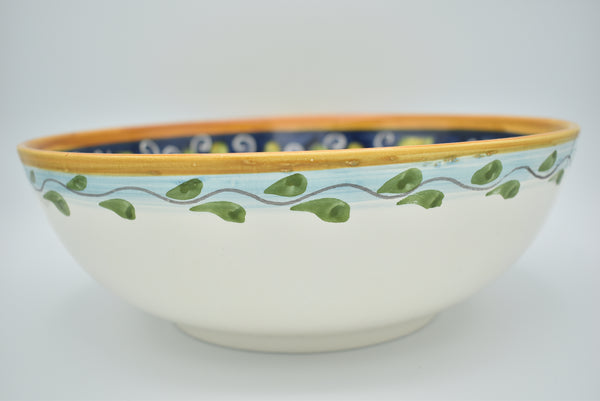Ceramic pasta bowl