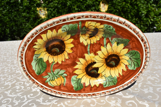 Vassoio in ceramica