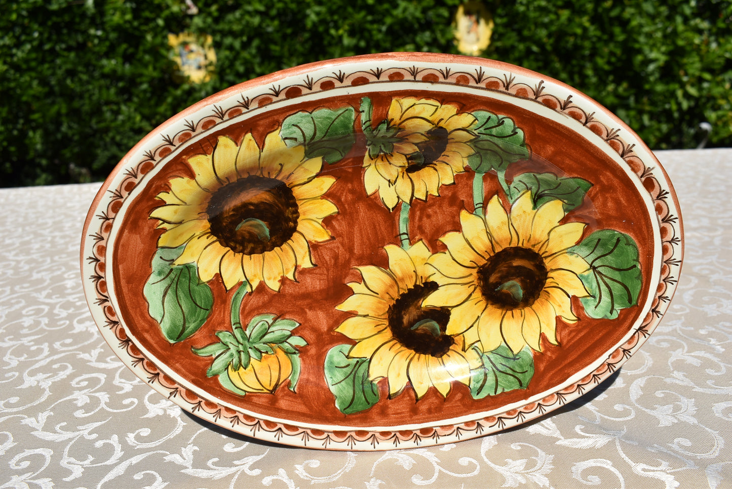 Vassoio in ceramica