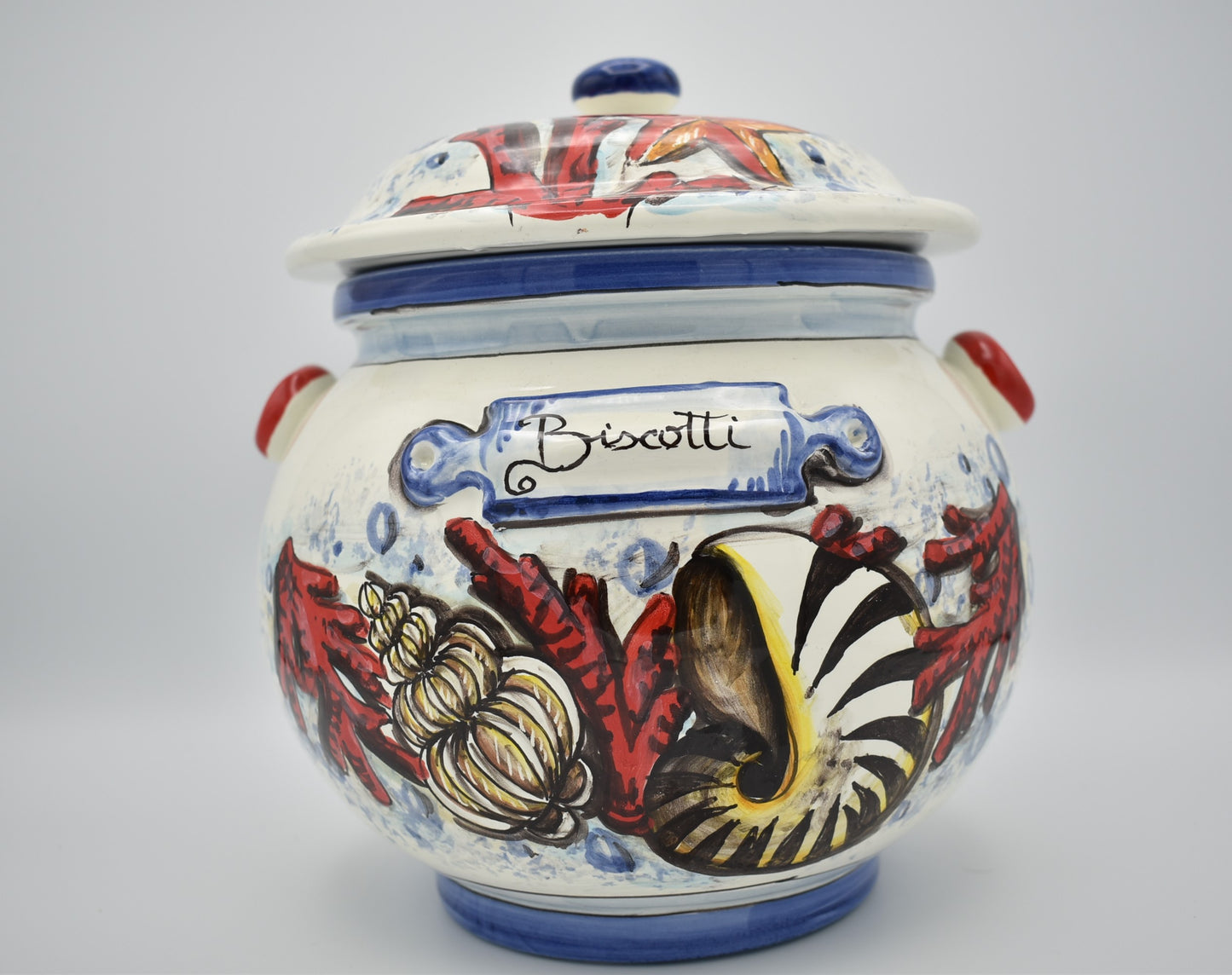 Barattolo per biscotti in ceramica