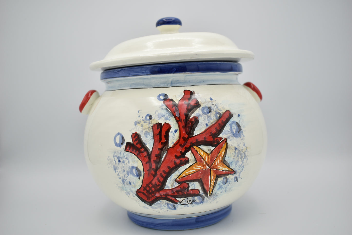 Barattolo per biscotti in ceramica