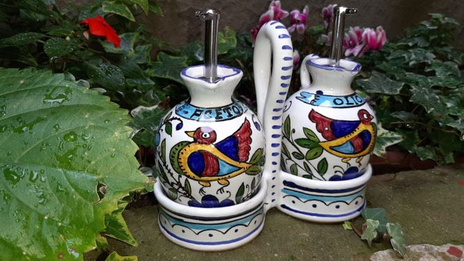 ceramic oil and vinegar set