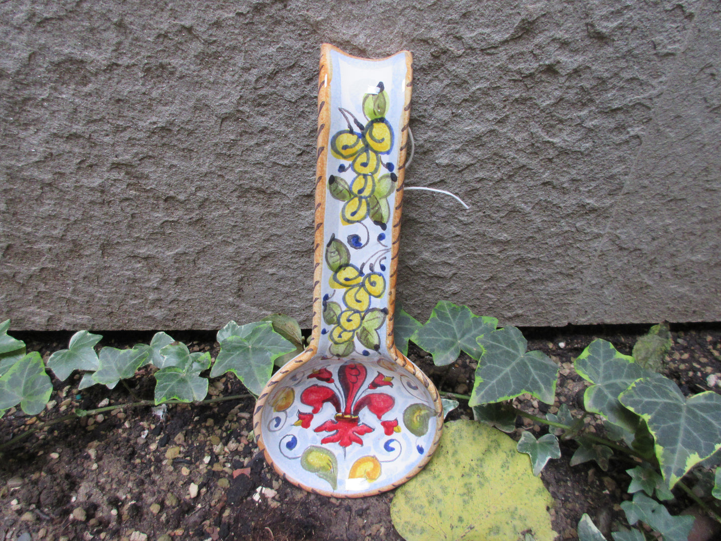 poggia cucchiaio in ceramica