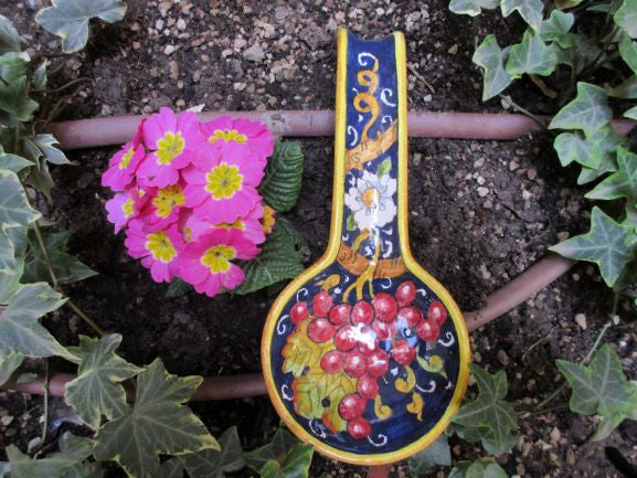 poggia cucchiaio in ceramica