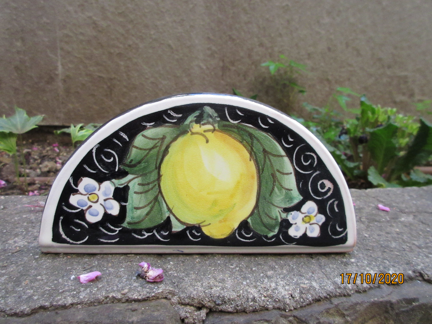 ceramic napkin holder