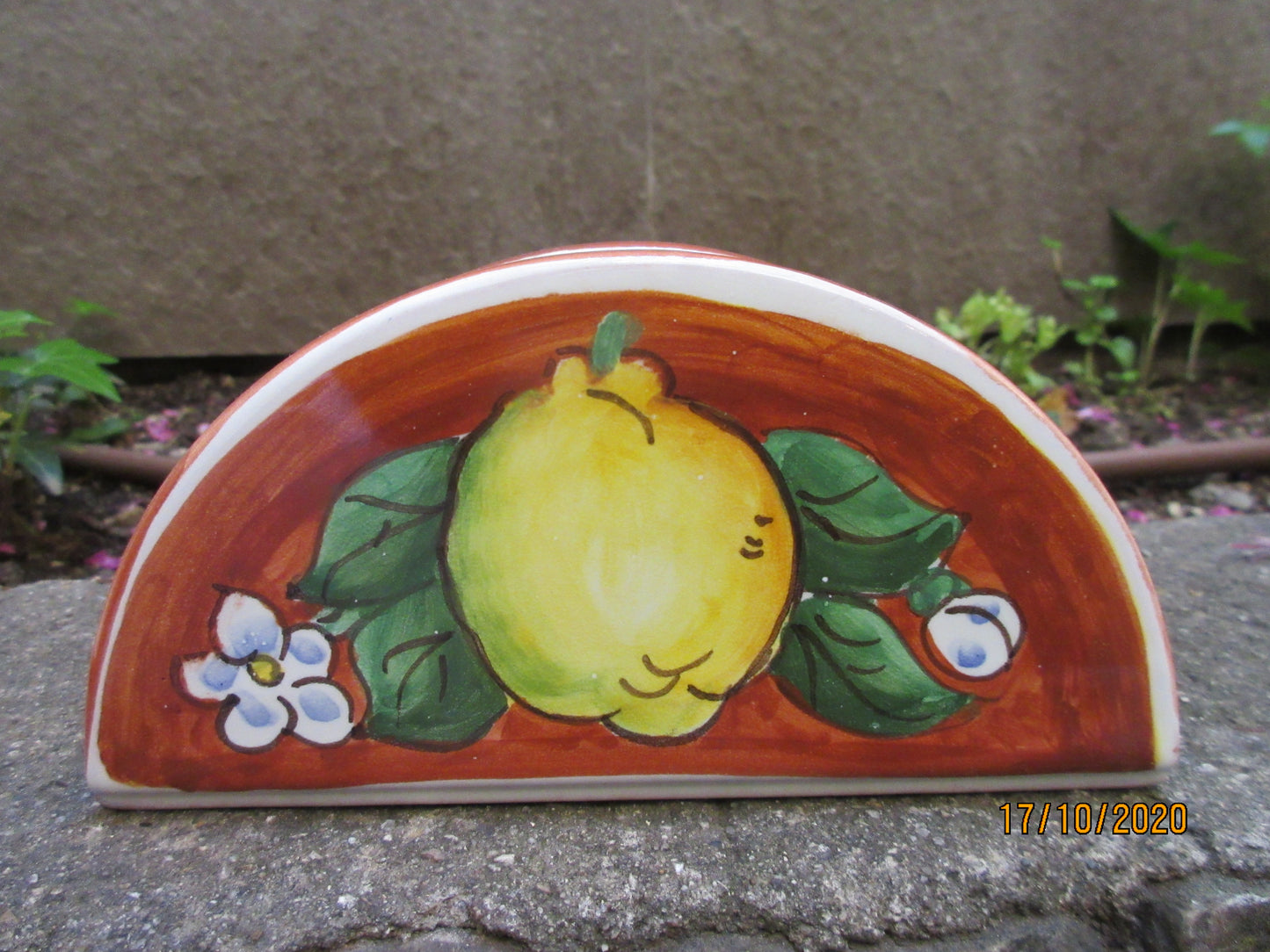 ceramic napkin holder
