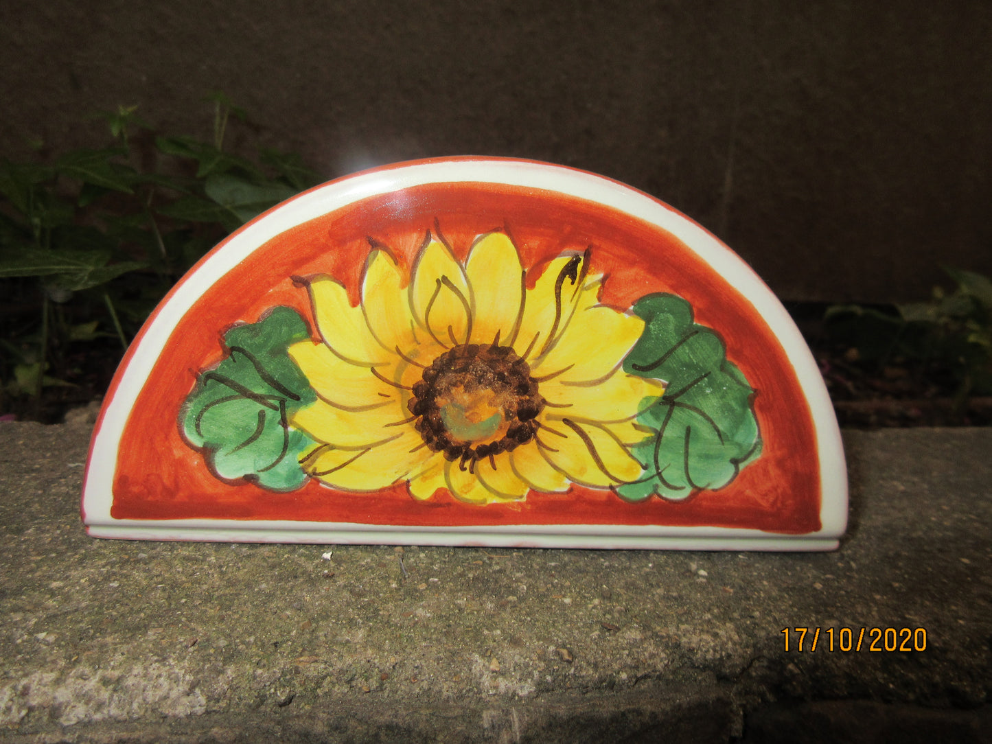 ceramic napkin holder