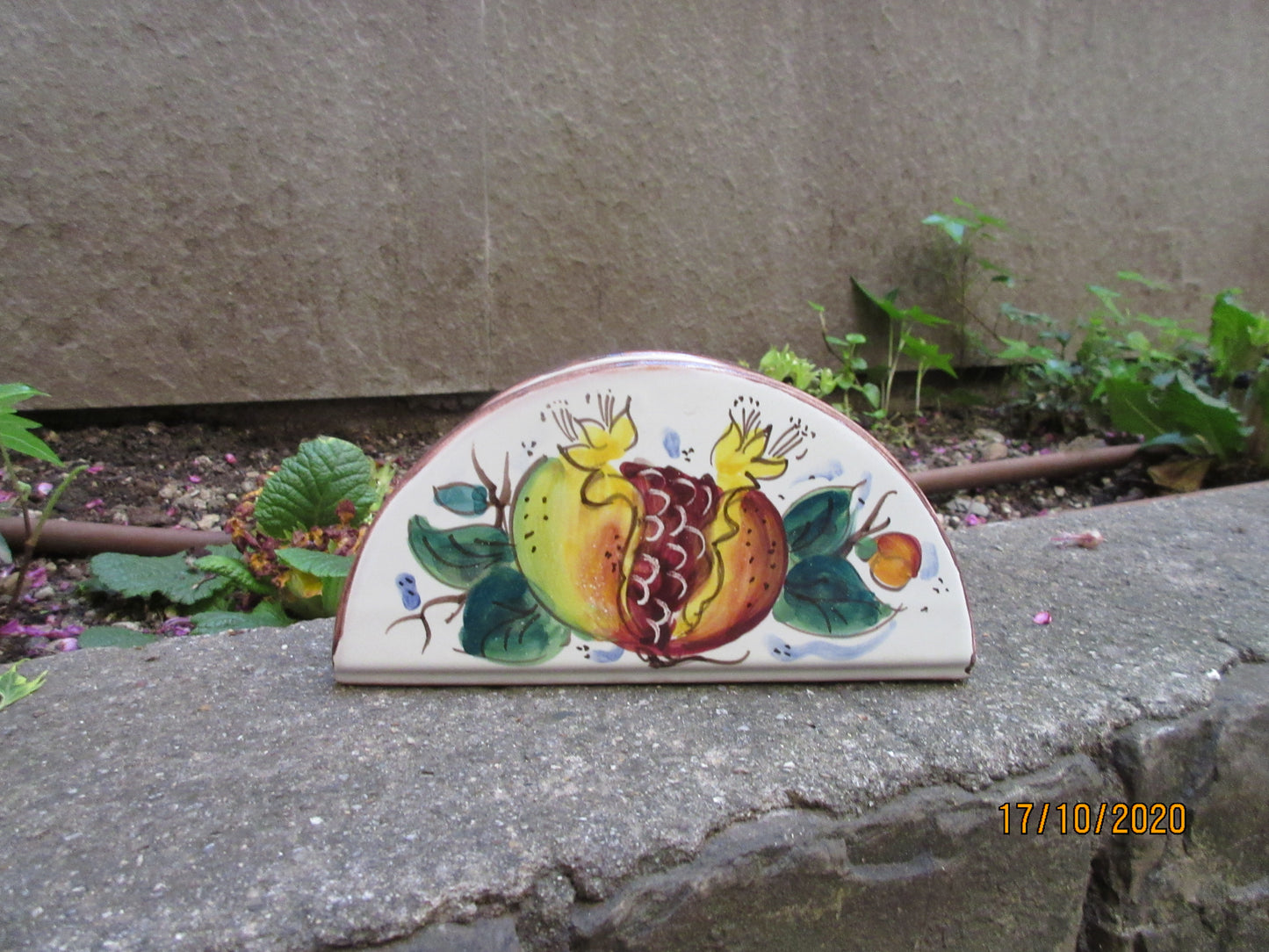 ceramic napkin holder