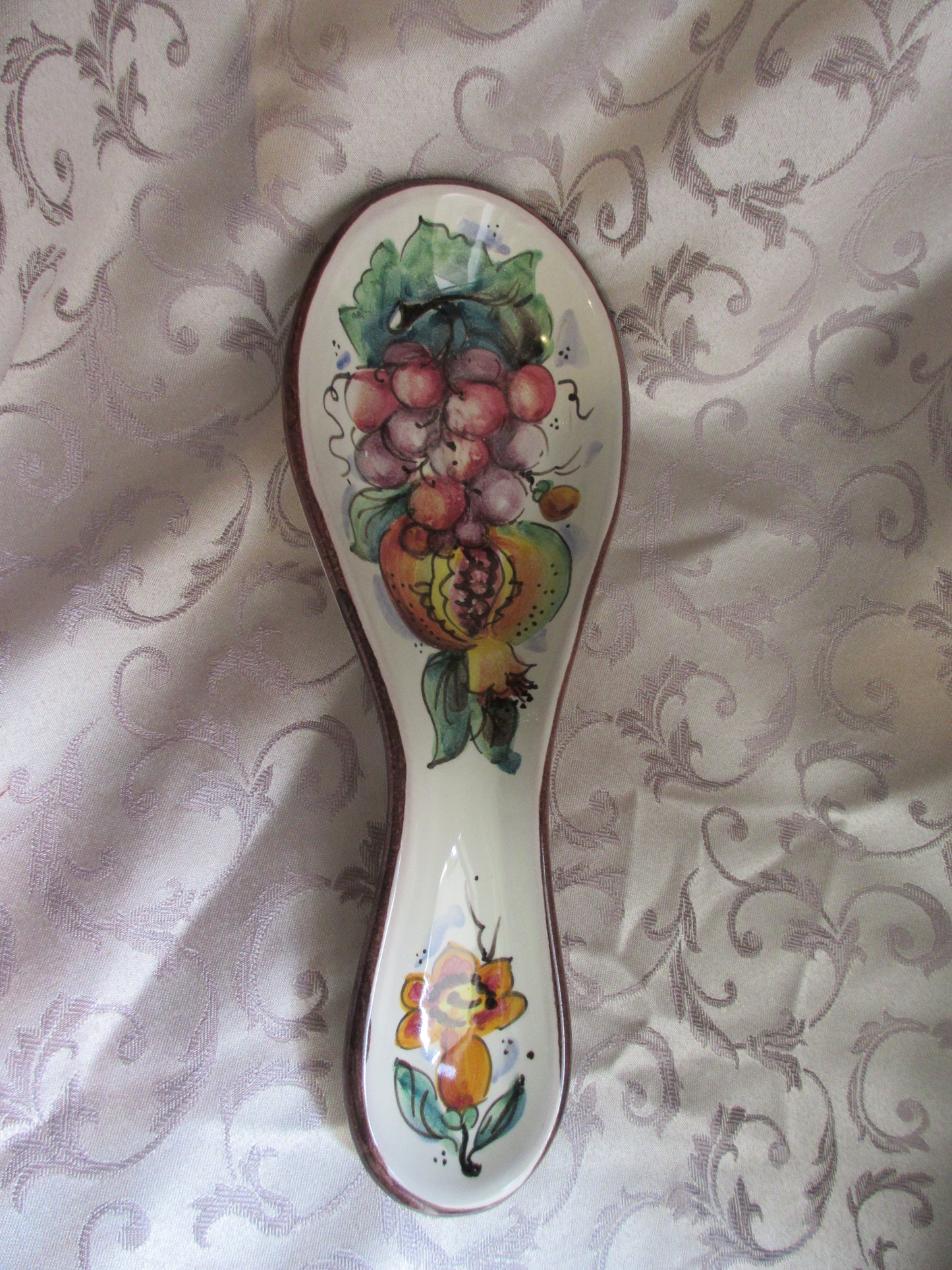 poggia cucchiaio in ceramica