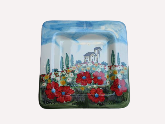 piatto di ceramica