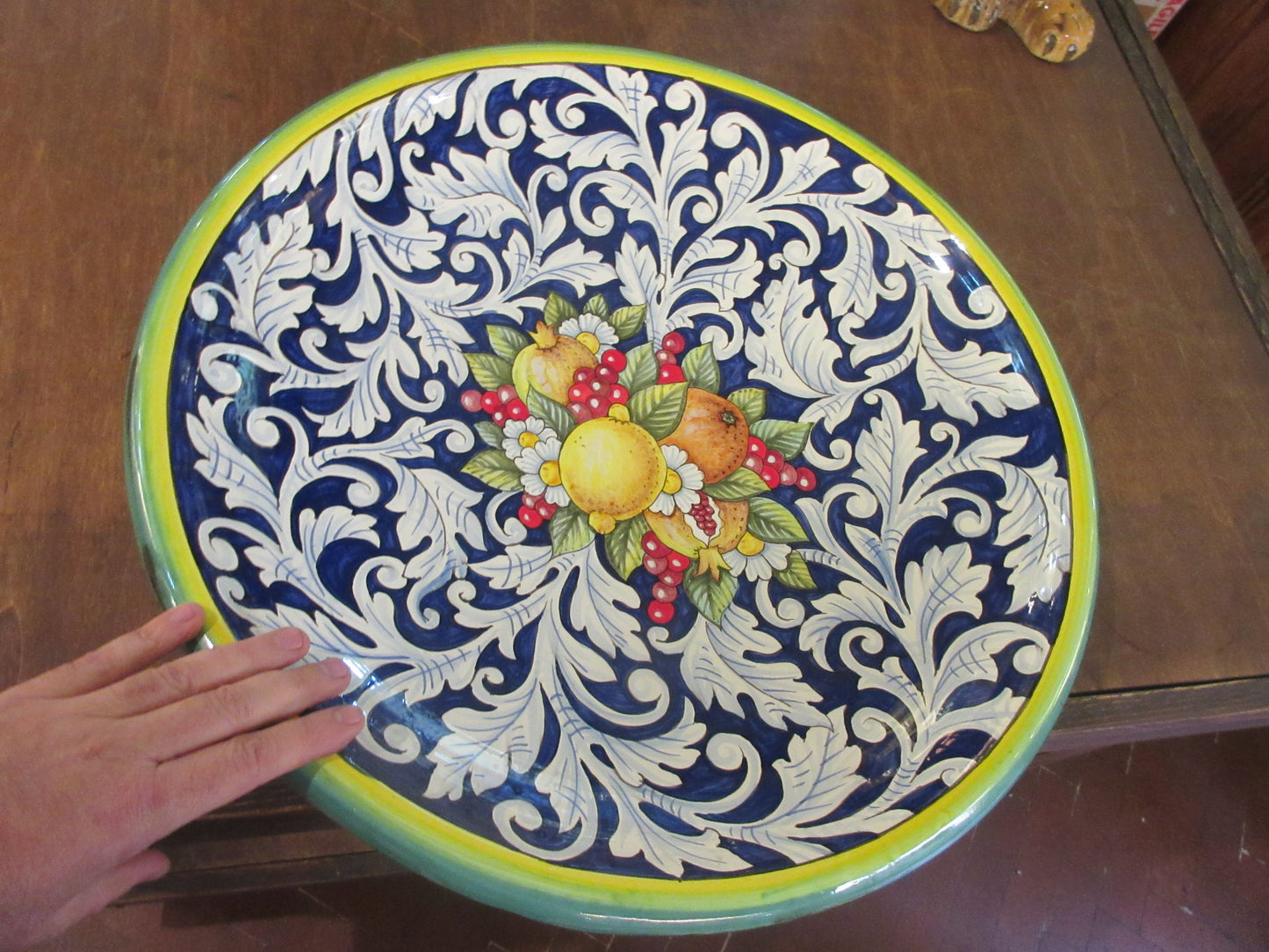 piatto di ceramica
